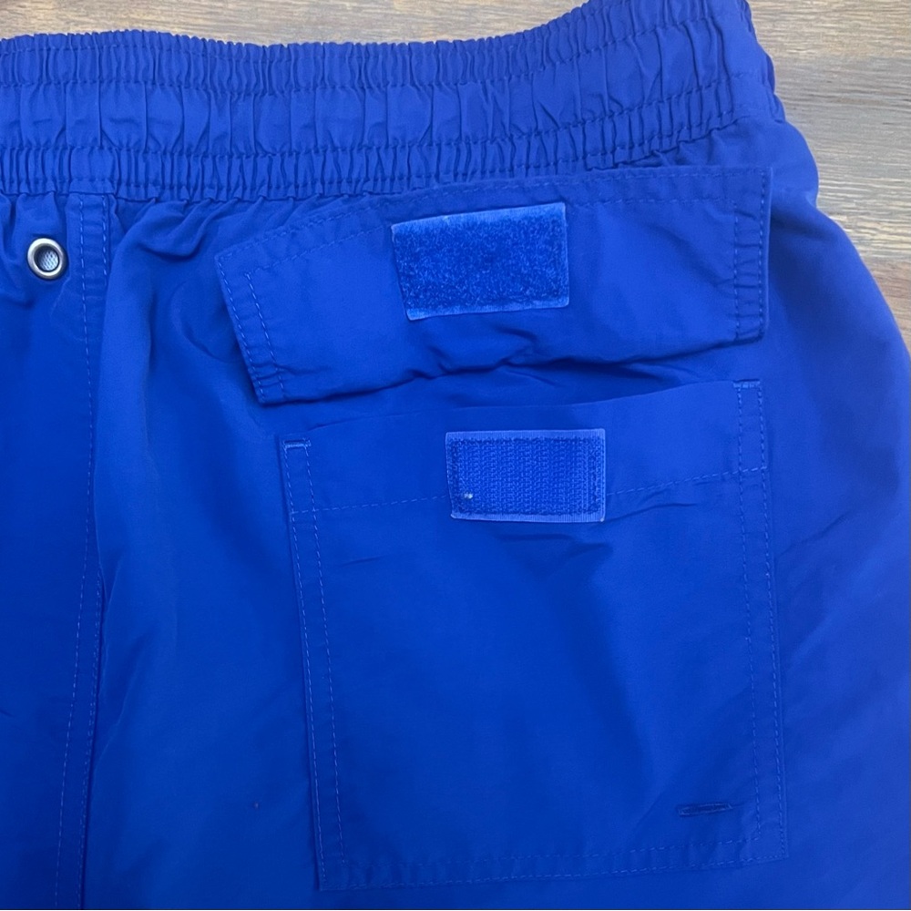 POLO Ralph Lauren Men’s Traveler Swim Shorts Trunks XL Royal Blue Elastic Waist - Picture 8 of 11